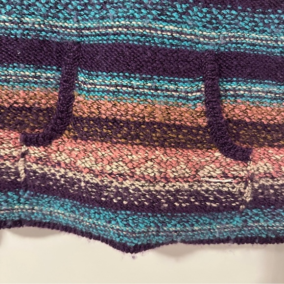 TNA Aritzia Striped Wool Blend Knit Pullover Oversized Sweater Size XS Women’s - Picture 3 of 10